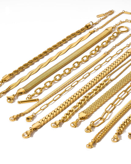 Stainless Steel Ornament Bracelet Female