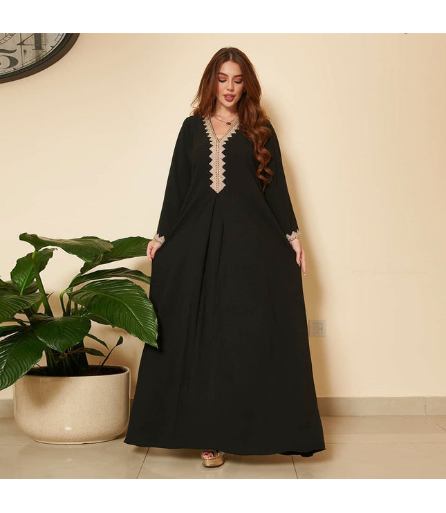Middle East Muslim Women's Wear Swing Dress