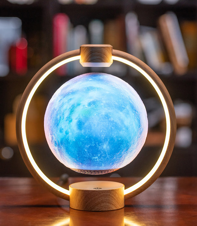 Trends. Maglev Moon Light Bluetooth 3D Stereo Diy Colorful Glare
