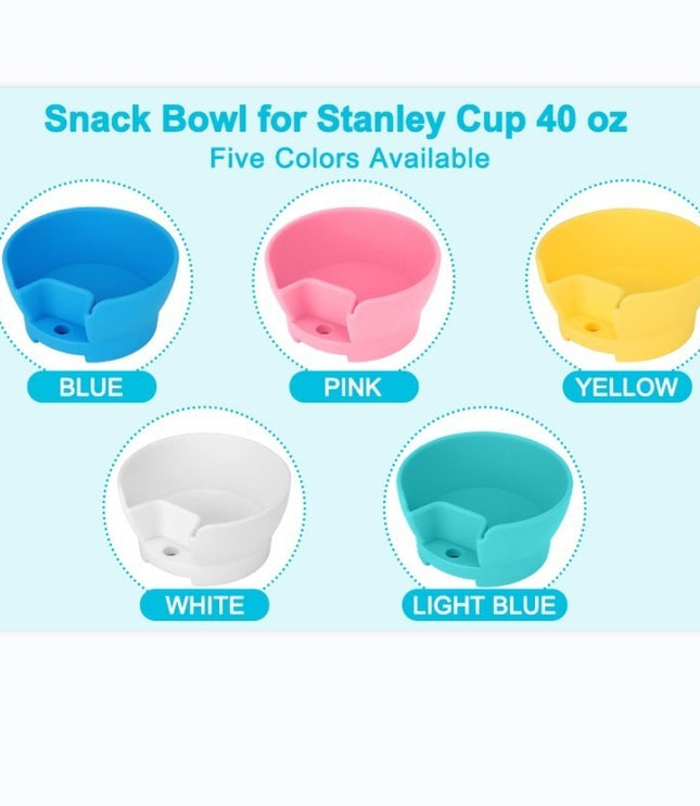 Popcorn Snack Cup Lid Straw