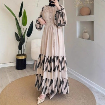 Djellaba Women's Striped Dress