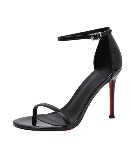 Black And Red Background Women's High Heels
