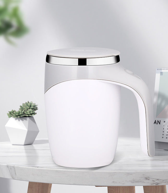 Rechargeable Model Automatic Stirring Cup Coffee Cup High Value Electric Stirring Cup Lazy Milkshake Rotating Magnetic Water Cup