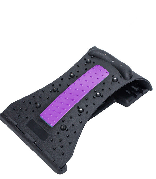 Home lumbar spine cervical support neck traction device