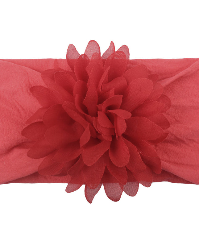 Creative Chiffon Flower Headband Baby Hair Accessories Cute Princess Headband
