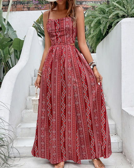 Slimming Bohemian Summer Slip Dress