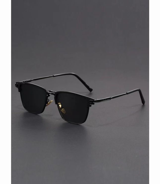 Retro Artistic UV Protection Small Square Box Sunglasses