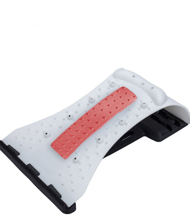 Home lumbar spine cervical support neck traction device