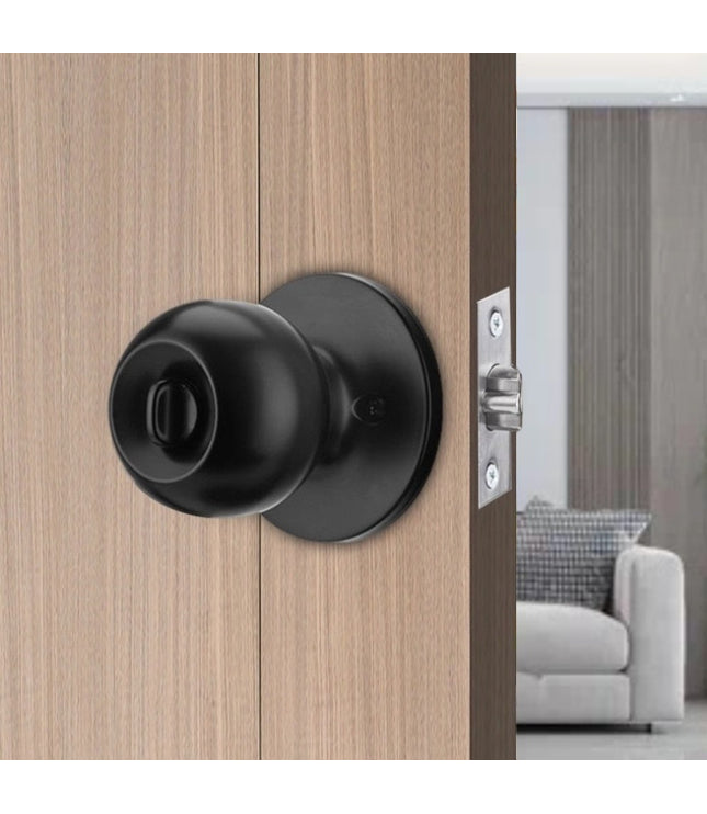 Spherical Smart Fingerprint Lock Graffiti APP Bluetooth Wooden Door Indoor