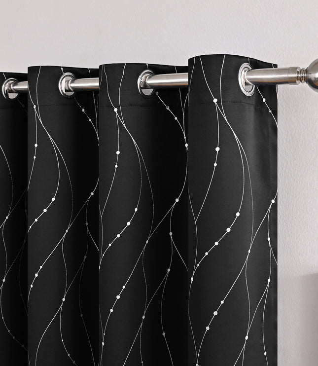 Modern Minimalist Furnishings Decorative Blackout Curtains