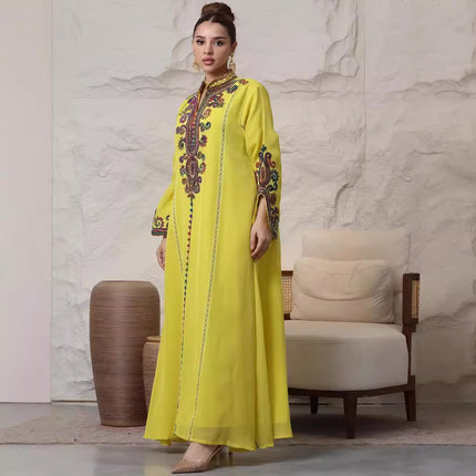 Heavy Industry Rope Embroidery Craft Leisure Dress