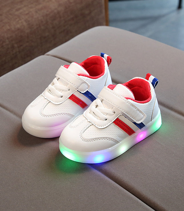 Kimmy White LED Sneakers Shoes