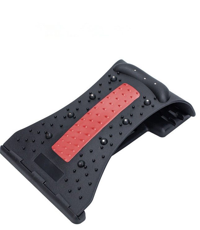 Home lumbar spine cervical support neck traction device