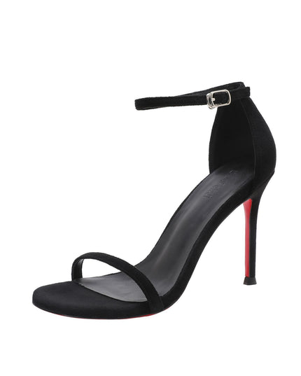 Black And Red Background Women's High Heels