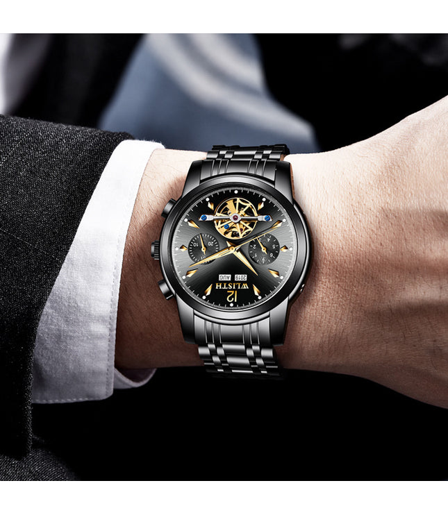 Full-automatic Multi-function Mechanical Watch Korean Business Men