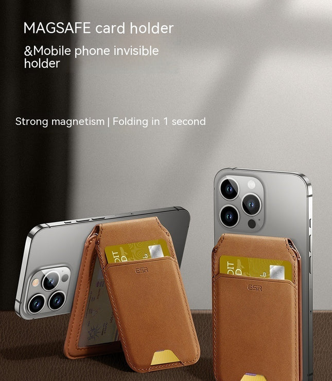 Applicable To Magnetic Magsafe Mobile Phone Card Clamp Anti-lost Findmy