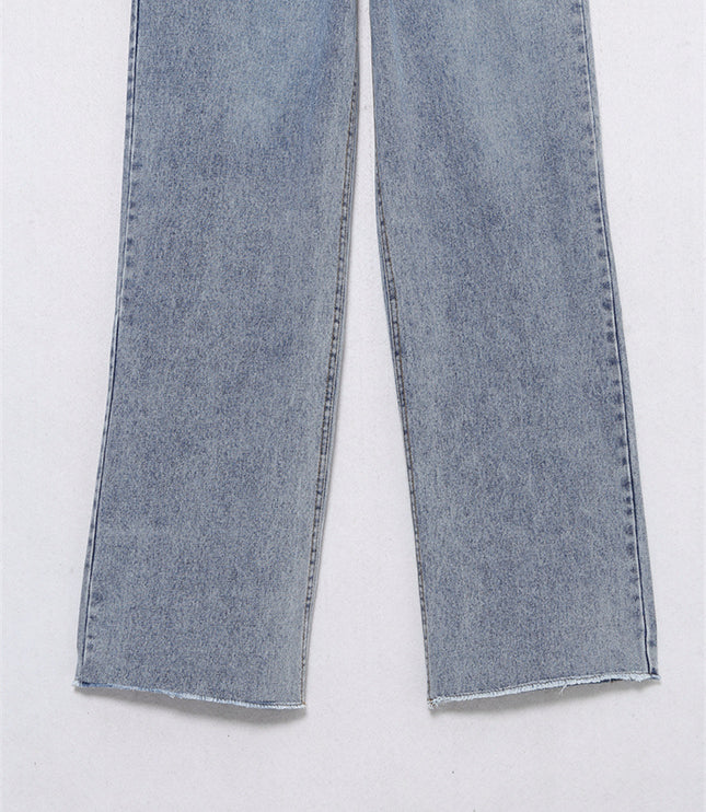 Women's New Fall Women's Clothing Wide-leg Jeans