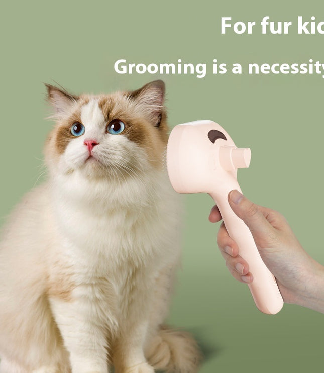 Pets Spray Hair Comb Pet Hair Remover Cleaning Brush Cats Grooming Dog Accessories Tools Dematting Water Mist Humidifier Comb Pet Supplies
