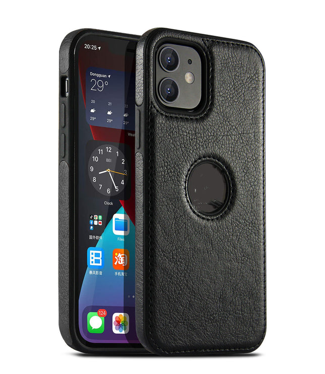 Mobile Phone Shell Car Line Leather All-inclusive Anti-Fall Men and Women