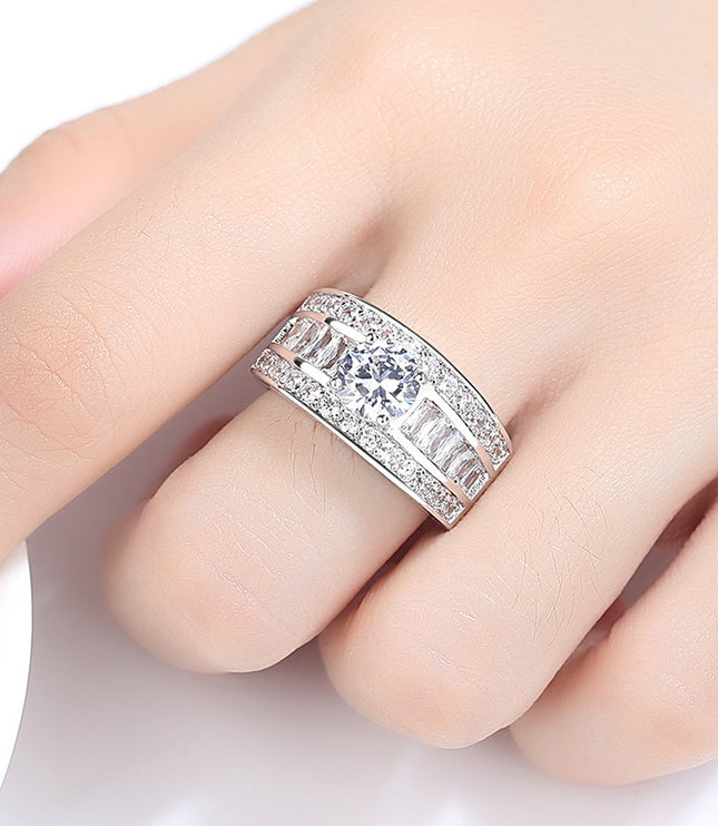 Fashion Jewellery Sumptuous Creative Trend Zircon Claw Heart Arrow Female Adjustable Size Ring Vintage Party Rings For Girls Fashion Jewellery Sumptuous Creative Trend Zircon Claw Heart Arrow Femal