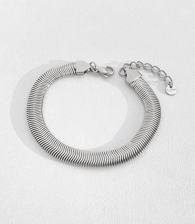Stainless Steel Bracelet Electroplating Simple Style