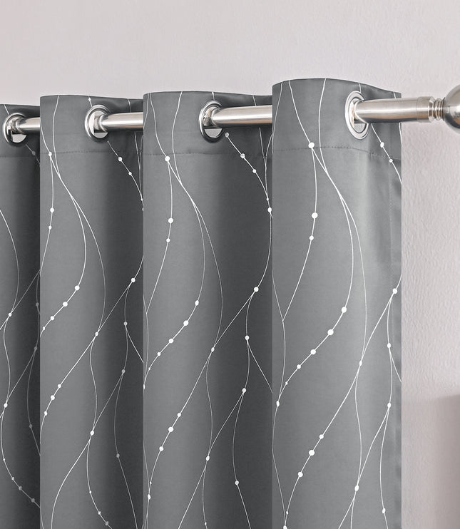 Modern Minimalist Furnishings Decorative Blackout Curtains