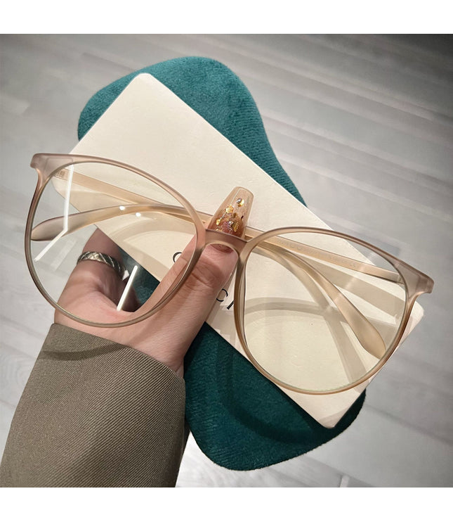 Large Frame Ultra-light TR Glasses Myopic Anti Blue-Ray