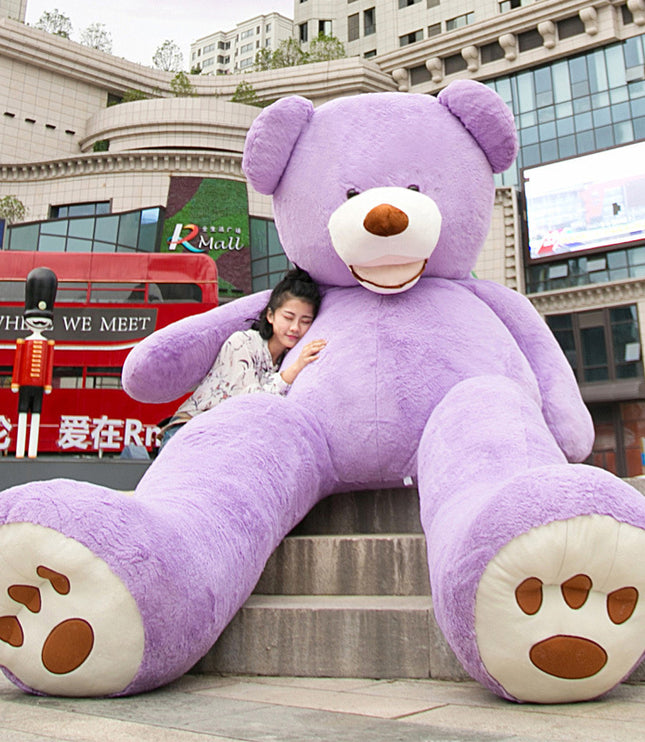 Large bear plush toy