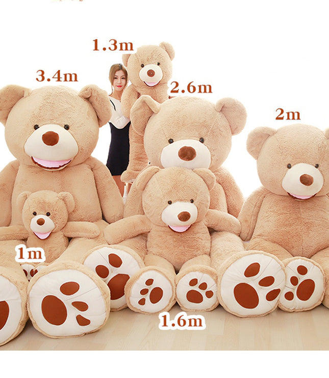 Large bear plush toy