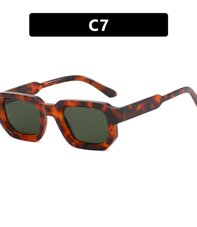 Square Small Frame Simple High-end Fashion Sunglasses