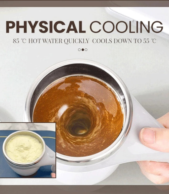 Rechargeable Model Automatic Stirring Cup Coffee Cup High Value Electric Stirring Cup Lazy Milkshake Rotating Magnetic Water Cup