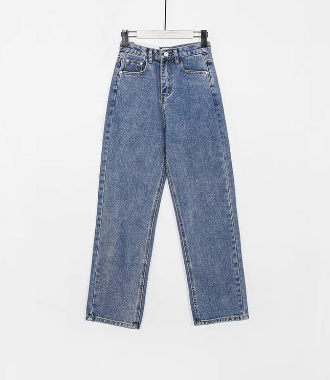 Spring High-waisted Thin Wide-leg Pants Loose