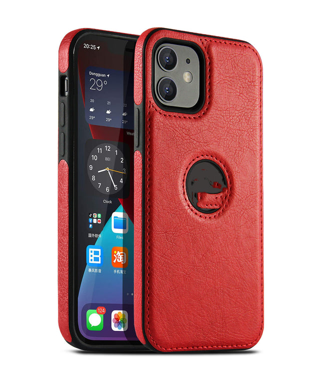 Mobile Phone Shell Car Line Leather All-inclusive Anti-Fall Men and Women