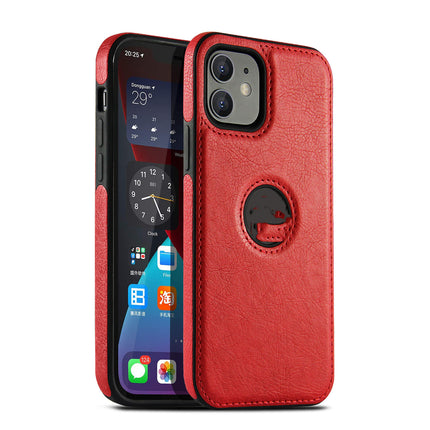 Mobile Phone Shell Car Line Leather All-inclusive Anti-Fall Men and Women