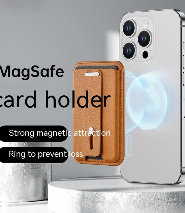 Applicable To Magnetic Magsafe Mobile Phone Card Clamp Anti-lost Findmy
