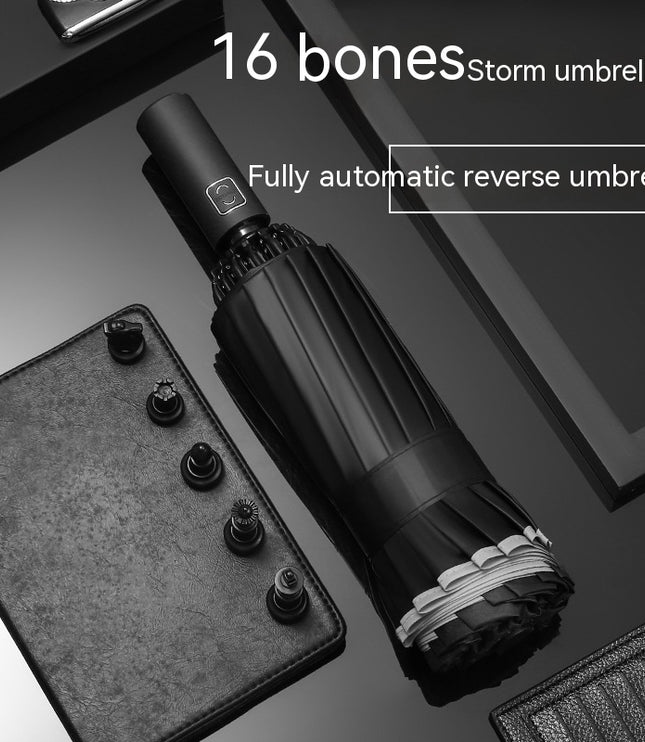 Fully Automatic Folding Reverse Umbrella