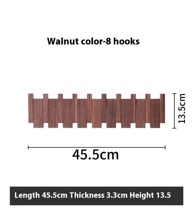 Nordic Punch-free Solid Wood Piano Clothes Rack