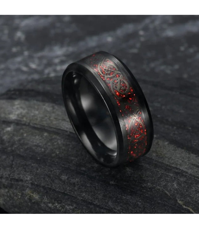 Asgard Crafted Basilisk Scale Wedding Ring