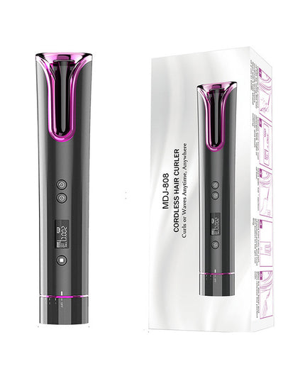 Cordless Automatic Hair Curler with LCD – Perfect Curls in Seconds