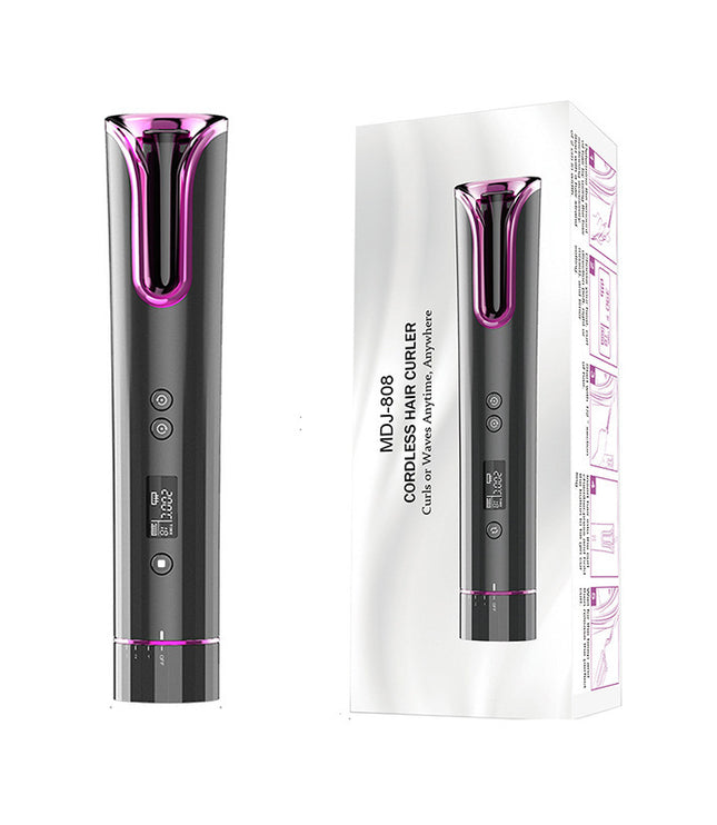 Cordless Automatic Hair Curler with LCD – Perfect Curls in Seconds