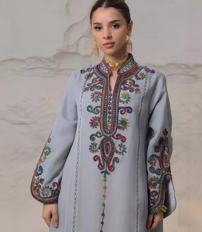 Heavy Industry Rope Embroidery Craft Leisure Dress