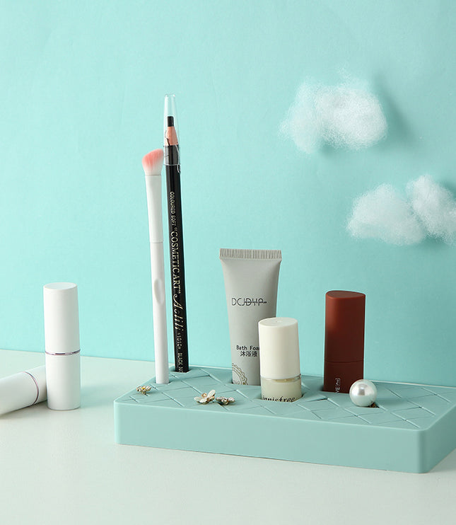 Net red silicone lipstick storage rack