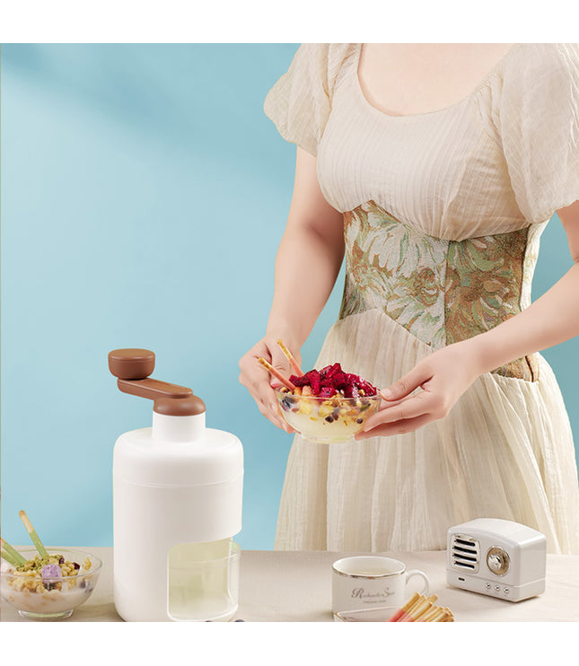 Kitchen Hand Block Shaving Machine Household Small Ice Maker Slush Machine Ice Breaking Artifact Soft Ice Ice Crusher Stall