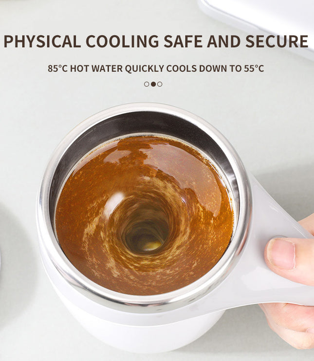 Rechargeable Model Automatic Stirring Cup Coffee Cup High Value Electric Stirring Cup Lazy Milkshake Rotating Magnetic Water Cup