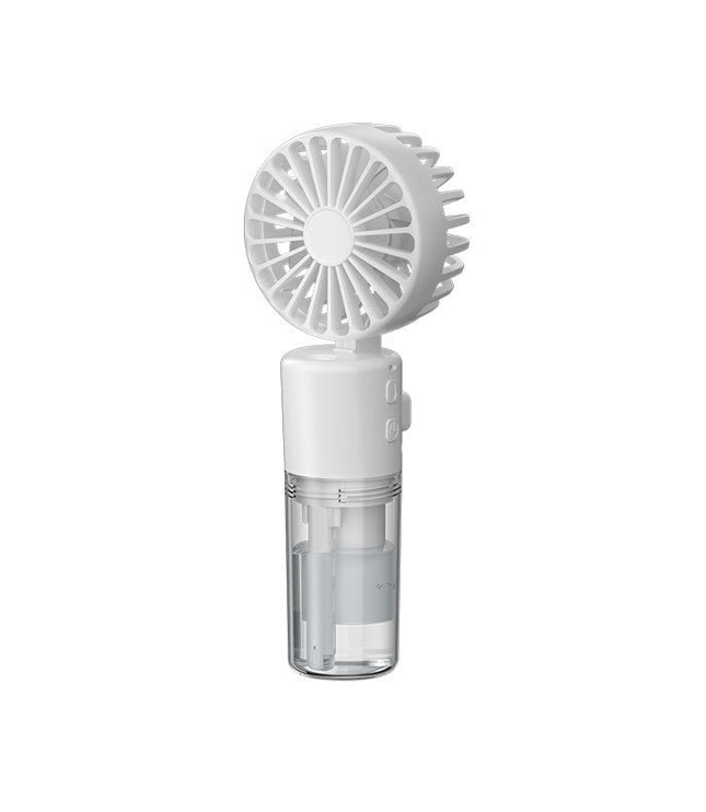 Portable Handheld Spray Fan 4-Speed Water Spray Mist Fan Summer Cooling Artifact USB Charging Summer Supplies Outdoor Mini Fan