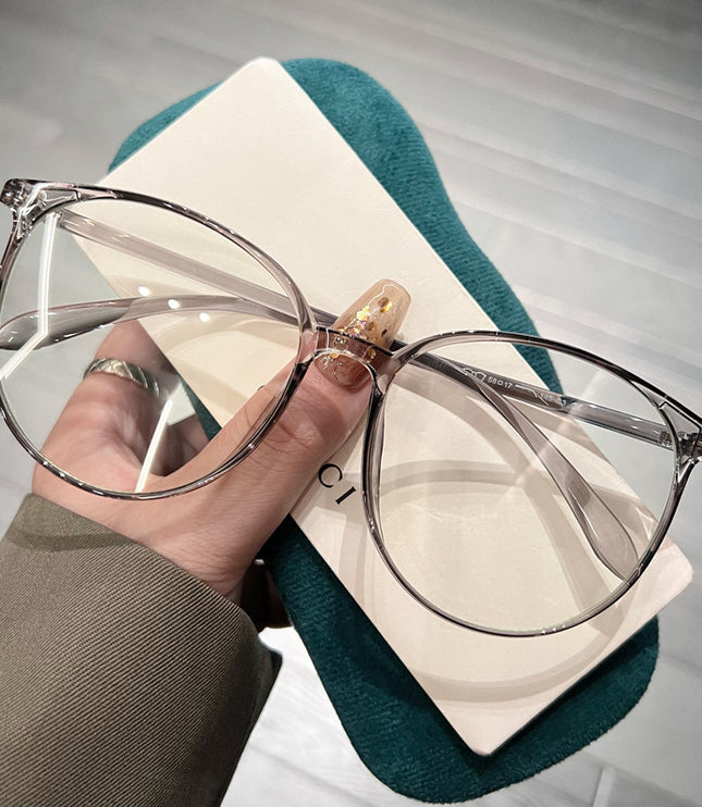 Large Frame Ultra-light TR Glasses Myopic Anti Blue-Ray