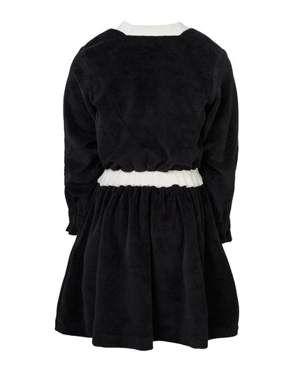 Black Velvet Dress for Girls