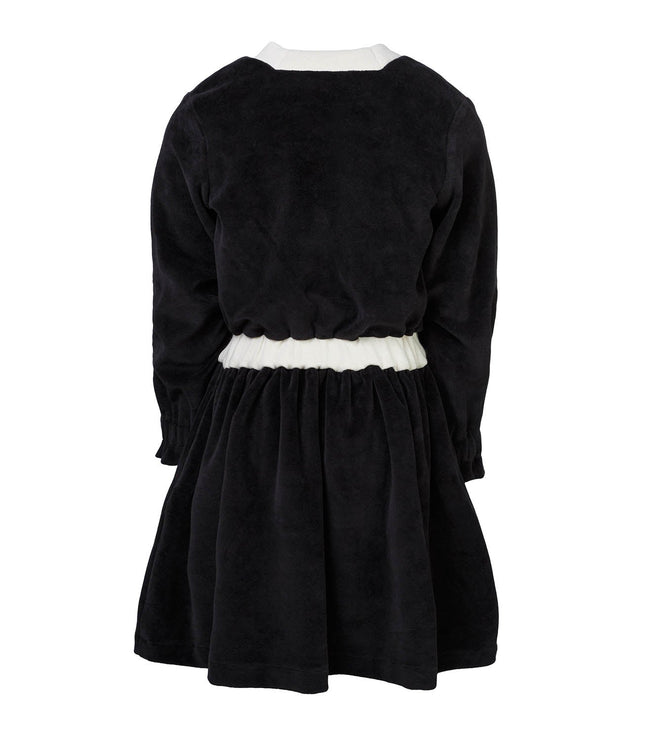 Black Velvet Dress for Girls