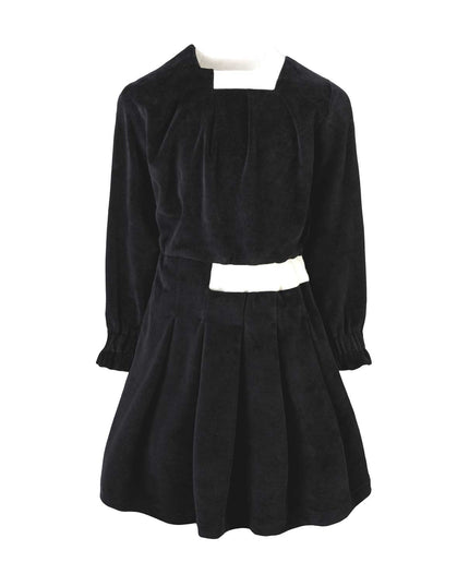 Black Velvet Dress for Girls