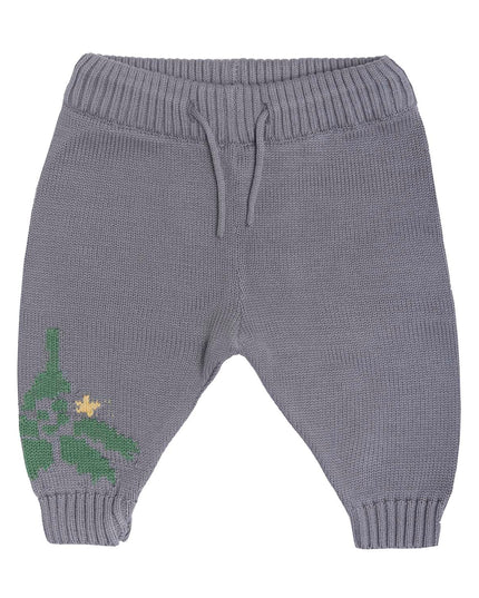 Baby Christmas Leggings in Grey